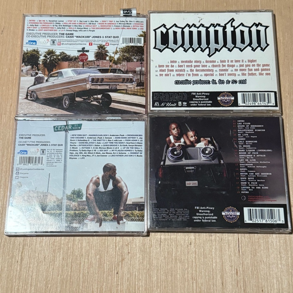 The Game 4-CD Lot Documentary/2/2.5/Lax Great Condition 5 CD’s Total Read Below! - Picture 6 of 14